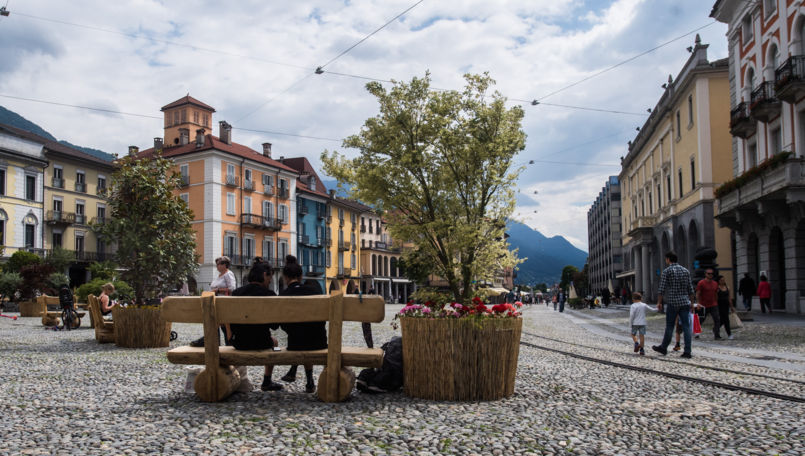 Locarno's historic centre