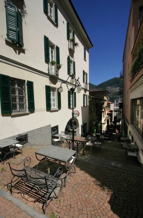 Lugano's historic centre