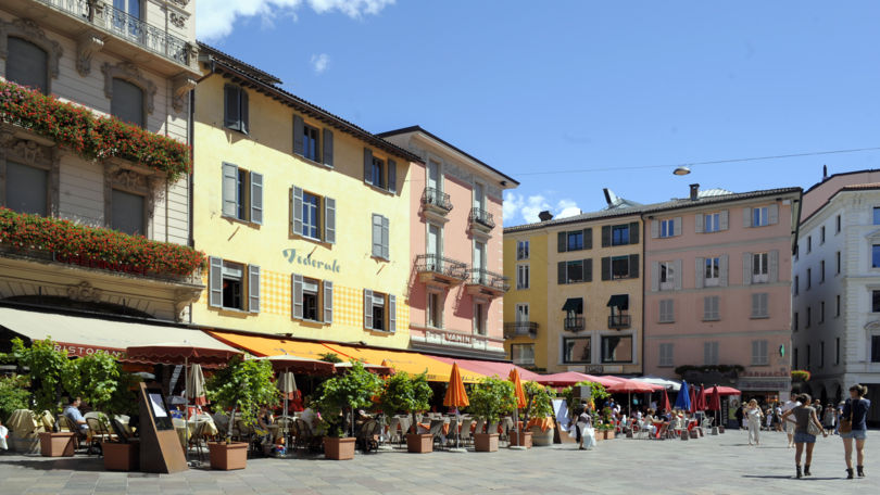 Lugano's historic centre