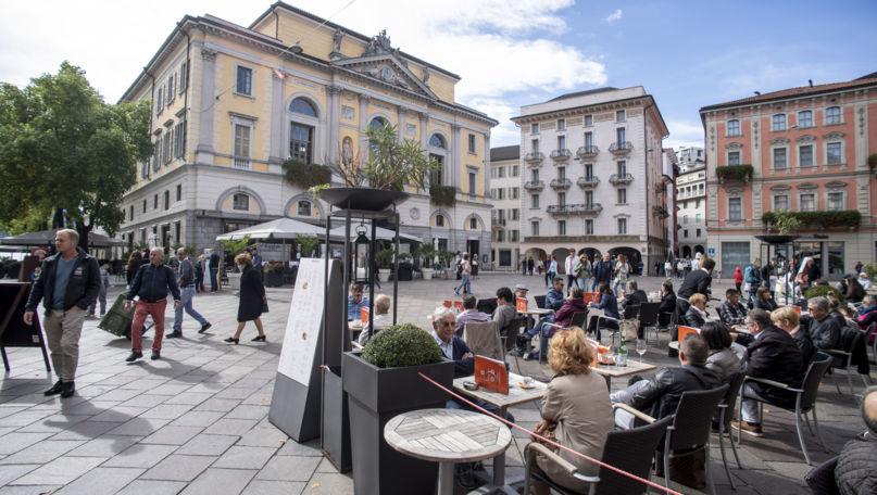 Lugano's historic centre