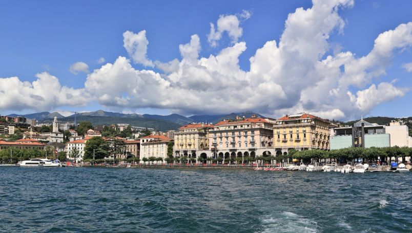 Lugano's historic centre