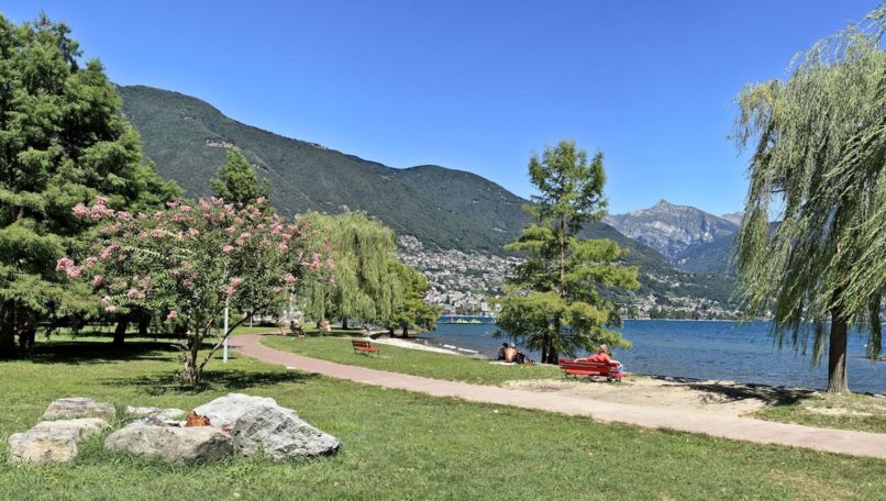 Locarno Lakeside Promenade