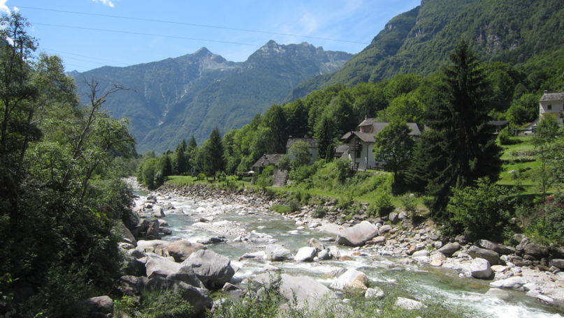 Sentierone of the Verzasca Valley