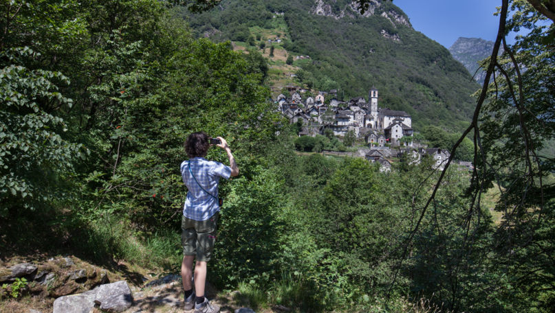 Sentierone of the Verzasca Valley