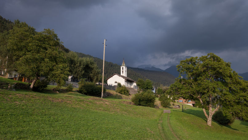 Strada Alta in the Leventina Valley