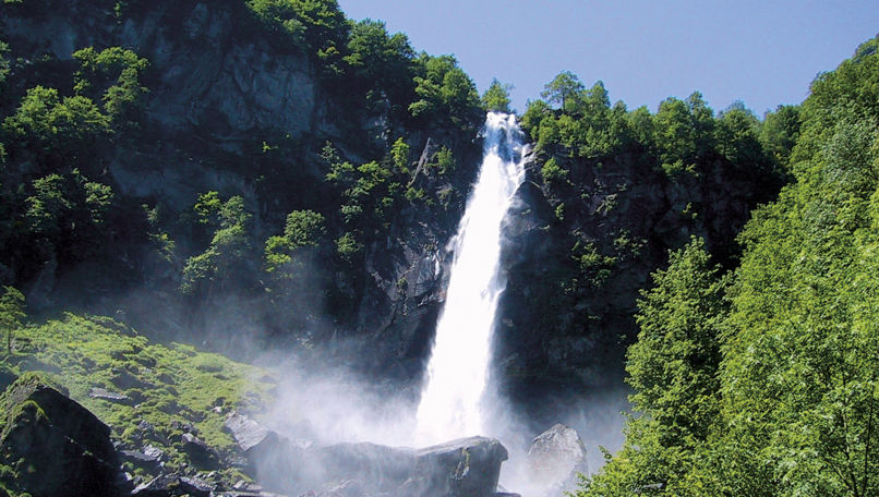 Foroglio Waterfall